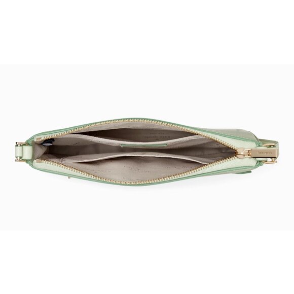 New Kate Spade Sadie North South Crossbody Light Olive - Picture 2 of 5